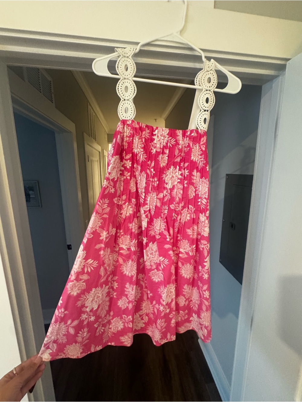Studio Pink Floral Mini Dress